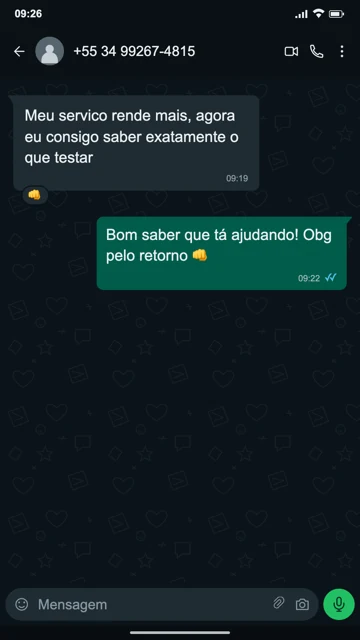 Depoimento enviado sobre os mapas de mecânica de motos · 01
